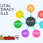 Literacy digital skills teachers developing critical technology technical competency chart library thinking competencies social